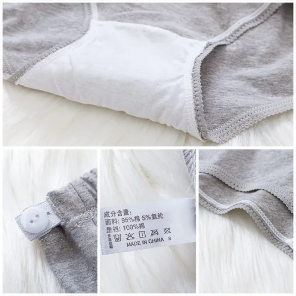 1Pcs Maternity Underwear Cotton Panty Clothes For Pregnant Women Pregnancy Brief High Waist Maternity Panties Intimates Cute - Image 5