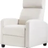 Living Room Massage Reading Chair Winback Single Sofa Home Theater Seating Modern Reclining Easy Lounge with PU Leather - Image 7