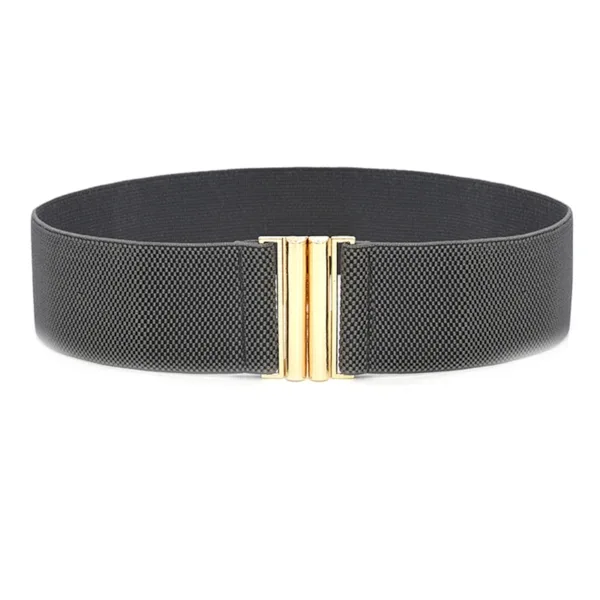 Women's Wide Elastic Waist Belt - Image 5