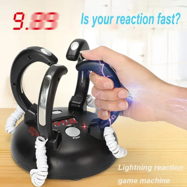 2024 new Desktop Trick Electric Lie Detector Entertaining Party Game and Mesa Gift for Family and Friends Enjoyable Table Game - Image 4