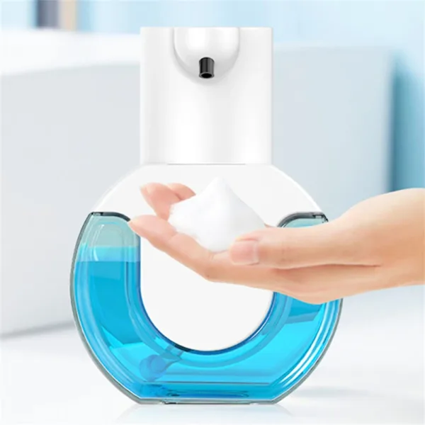 USB Charging Automatic Induction Foam Soap Dispenser Smart Liquid Soap Dispenser Auto Touchless Hand Washer for Kitchen Bathroom - Image 6