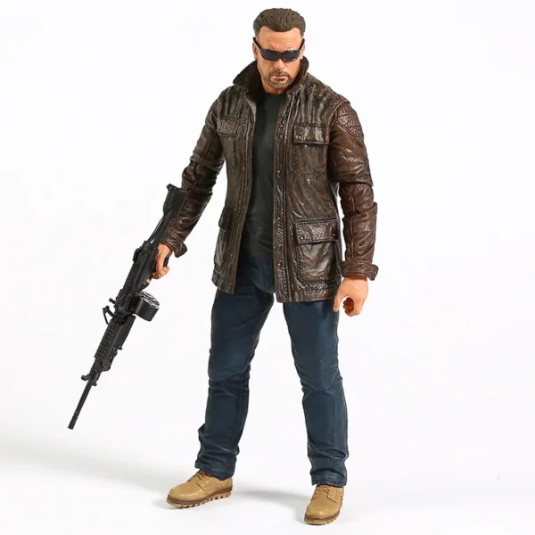 NECA Terminator 2: Judgment Day T-800 Arnold Schwarzenegger PVC Action Figure Collectible Model Toy 7" 18cm - Image 12