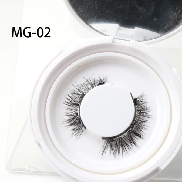 Vipuda Magnetic Eyelashes Reusable Magnetic Lashes with Magnets Tweezer Natural Thick False Eyelashes Soft Eyelashes Extension - Image 7