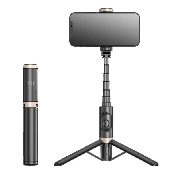 Xiaomi Selfie Stick Telescopic Rod Phone Tripod Mobile Stand Bluetooth Tripod Stand with Remote Control Ring Light Mini Tripod - Image 8