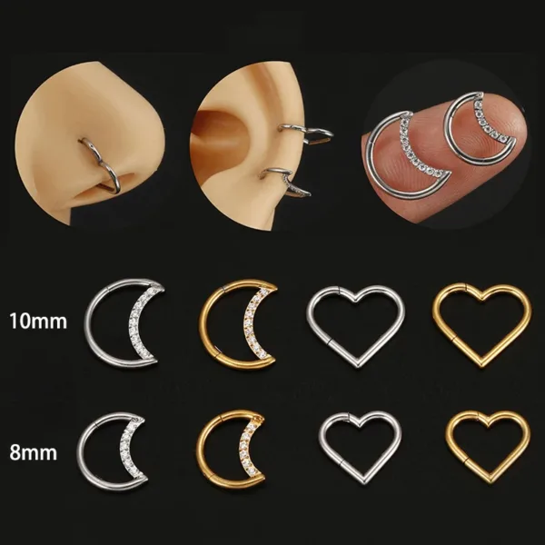 Hinged Nose Ring Jewelry - Image 16