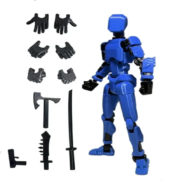 Multi-Jointed Movable Shapeshift Robot 2.0 3D Printed Mannequin Dummy 13 Action Figures Toys Kids Adults Parent-children Games - Image 17