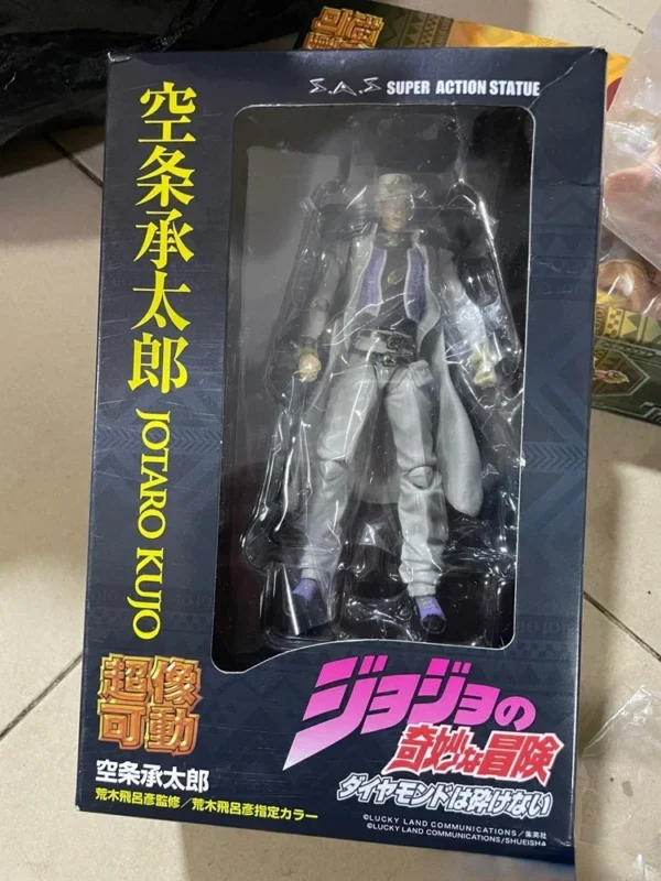 Super action statue 17cm Action Figure jojo bizarre adventure Kujo Jotaro Dio Brando Diavolo Bruno Bucciarati Leone Jolyne Cujoh - Image 4