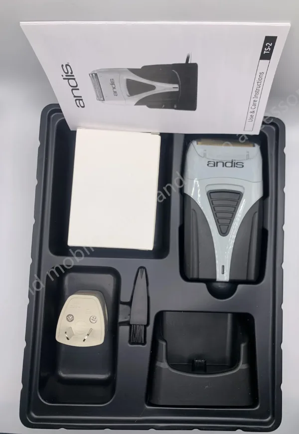 ANDIS Profoil Lithium Plus 17205 barber hair cleaning electric shaver for men razor bald hair clipper supplies Original American - Image 8
