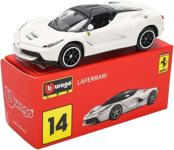 Bburago 1:64 genuine Ferrari SP1 458 ENZO F40 F12TDF SF90 car model series children's Christmas boy gift toys - Image 12