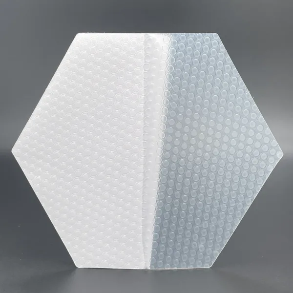Hexagon Clear Surf Traction Pad Semi Clear Deck Pad for Surfboard DIY Surfing Accessories - Image 4
