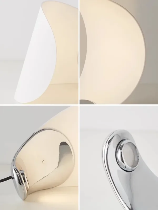 Simple and Modern Nordic Designer Creative Moon Reading Table Lamp Bedroom Study Bedside Decoration Atmosphere LED Night Light