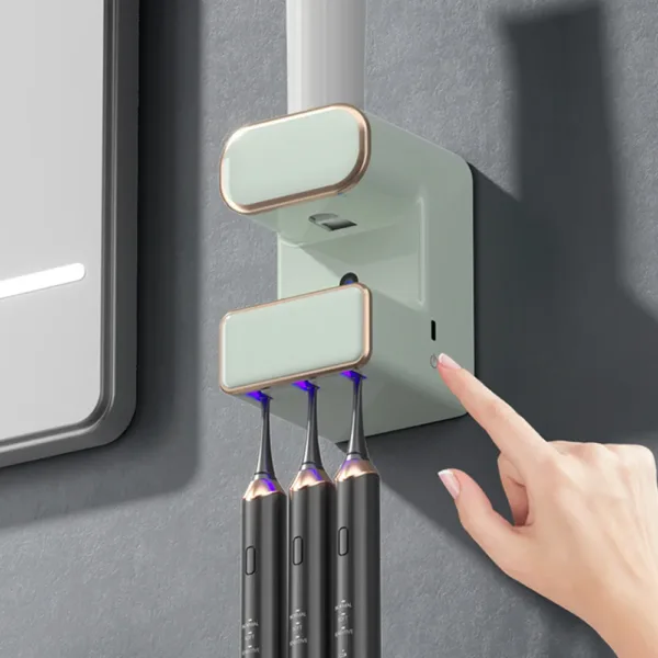 3 Mode Smart Automatic Sensor Toothpaste Dispenser Slots Wall Mounted Electric Toothpaste Squeezer For Bathroom Accessories - Image 9