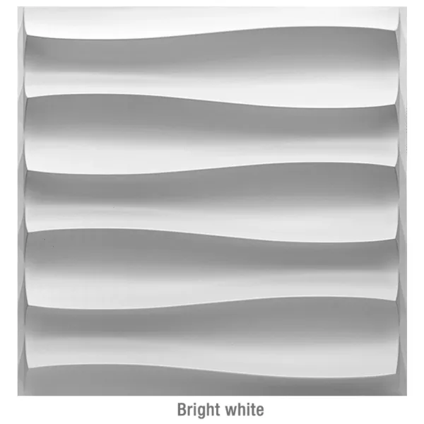 30x30cm 3D Art Wall Panel background wall decor exterior 3D Carving Embossed 3D Wa Pearlescent Colorful Wedding Decor Wallpaper - Image 12