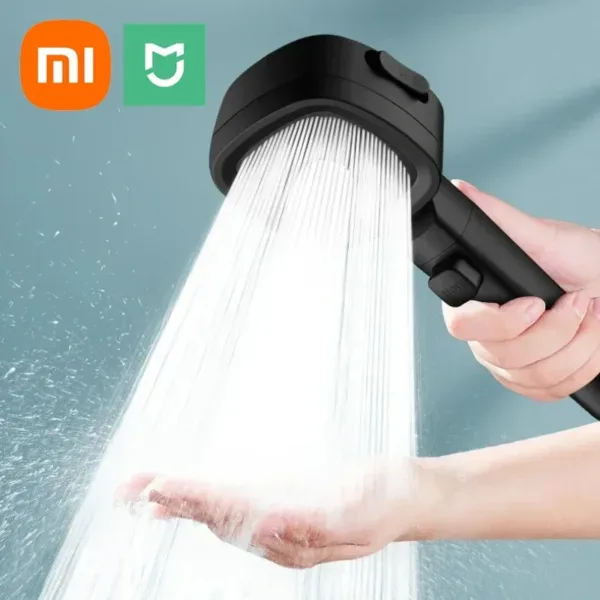Xiaomi High Pressure Shower Head 3 Modes Adjustable Filter Shower Head Set New Smart Bathroom Shower Head Accessories Sprayer - Image 3