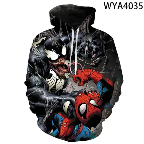 Miniso Movie Venom 3D Printed Hoodies Men Women Children Fashion Pullover Long Sleeve Boy Girl Kids Sweatshirts Cool Jacket - Image 10