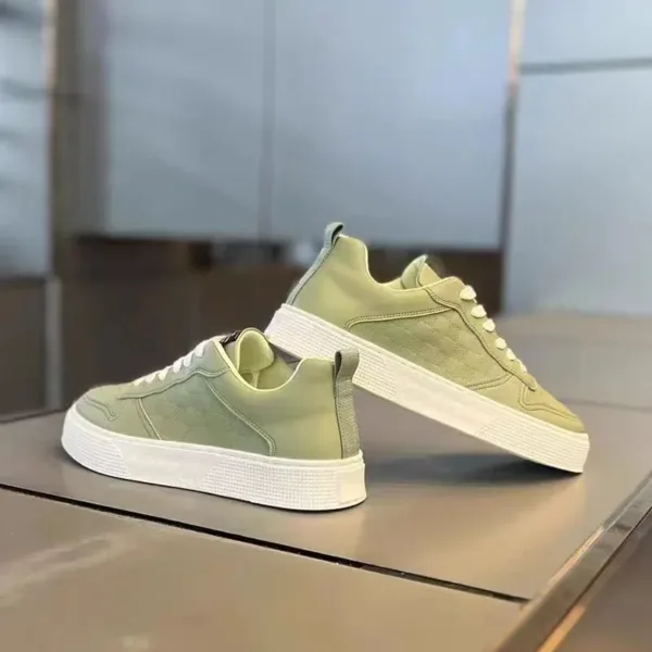 Casual Leather Men Sneakers New Mens Lace Up Designer Comfortable Trend Board Shoes for Men Breathable Sneakers Running Shoes 24 - Image 8