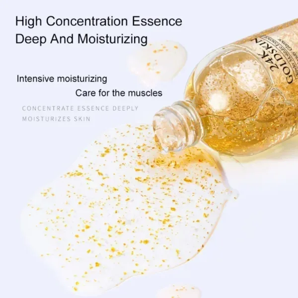 24k Gold Face Serum Brightening Skin Care Products Hyaluronic Acid Niacinamide Facial Nourish Smooth Care Beauty Health - Image 6