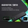 1 Pcs Large Gaming Mouse Pad Light Modes Touch Control Extended Soft Computer Keyboard Mat Non-Slip Rubber Base - Image 5