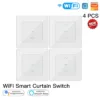 MOES WiFi Smart Curtain Switch Touch Design for Motorized Curtains and Roller Blinds work with Alexa Google and Smart Life App - Image 12