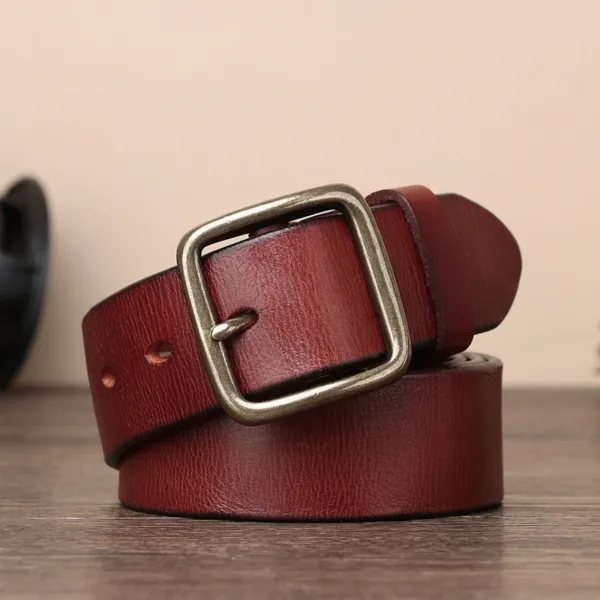 Elegant Genuine Leather Belt - Image 3