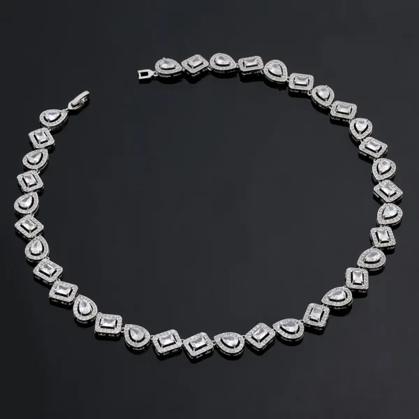 Zirconia Wedding Jewelry Set