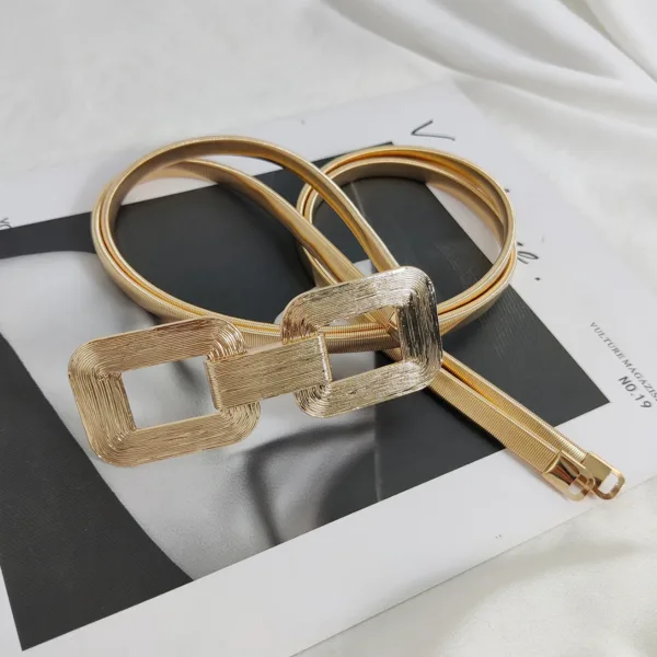 Luxury Gold Chain Belt - Image 2