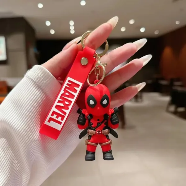 Deadpool Wolverine Silicone Keychain - Image 8