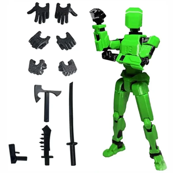 Multi-Jointed Movable Shapeshift Robot 2.0 3D Printed Mannequin Dummy 13 Action Figures Toys Kids Adults Parent-children Games - Image 13