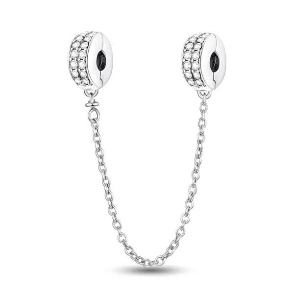 Pandora Sterling Flower Bracelet - Image 6