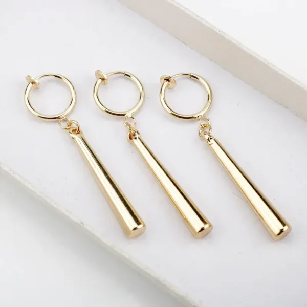 Anime Zoro Gold Earrings