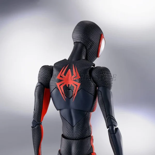 SHF Spider-Man Across the Spiderverse Miles Morales Action Figure PVC Collectible Model 15cm Marvel CT Spiderman Figurine Toys - Image 2