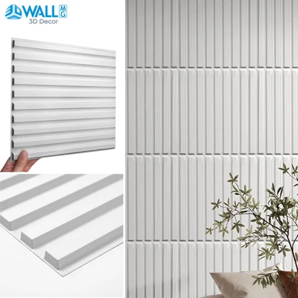 30x30cm Europe Fashion simple lines Decorative 3D Wall Panels Diamond Design 3d Wallpaper Mural Tile-Panel-Mold 3D wall sticker - Image 4