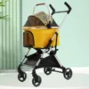 Detachable Pet Stroller Aluminium Alloy Dog Trolley for Corgi Teddy Cat Cart Load Bearing 15kg Dog Strollers for Small Dogs - Image 6