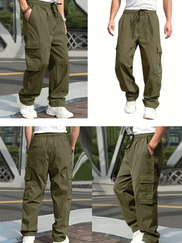 Men's New Fall Pants Men's Casual Pants Multi-pocket Cargo Pants - Image 6