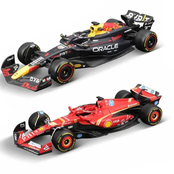 Bburago 1:43 2024 F1 Mclaren Mcl38 Monaco Grand Prix F1 Alloy Miniature Diecast Model #4 #81 Lando Norris ﻿F1 Car Toys Gift - Image 7
