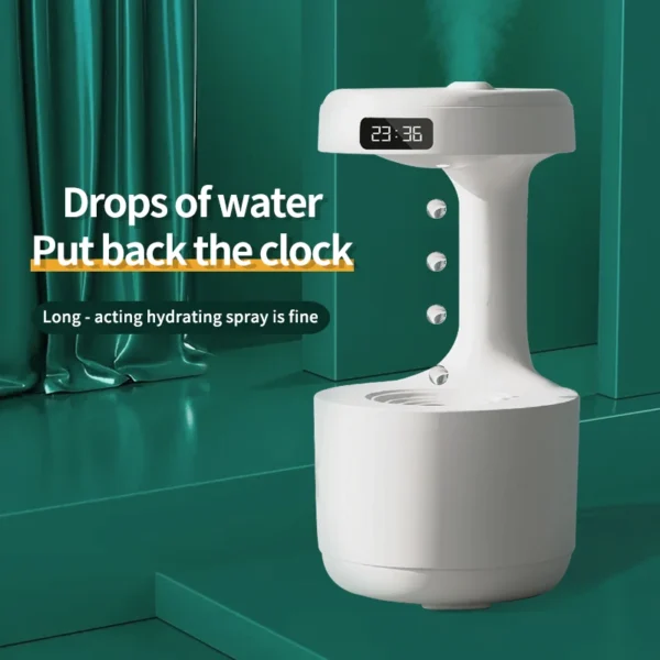 New Anti-Gravity Humidifier Desktop Mute Large Capacity Small Household Air Humidifier Bedroom Air Purification Fog - Image 4