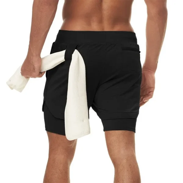 Camo Running Shorts Men Gym Sports Shorts 2 In 1 Quick Dry Workout Training Gym Fitness Jogging Short Pants Summer Men Shorts - Image 20