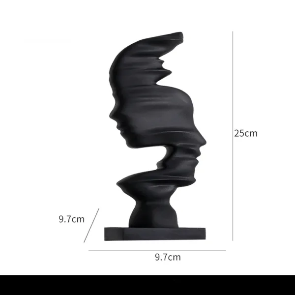 Modern Creative Abstract Human Art Ornament Home TV Cabinet Office Decorations Crafts - Image 6
