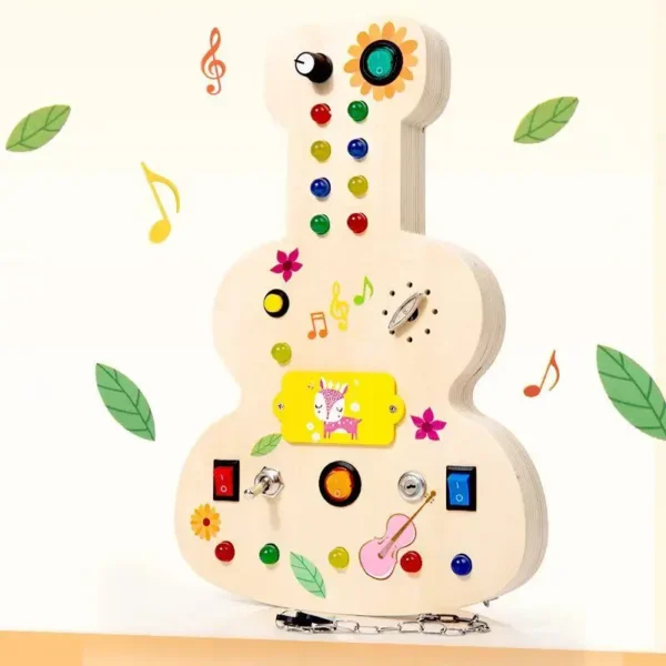 Montessori Busy Board Circuit LED Light Socket ON/OFF Baby Early Hand Fine Cognitive Education Teaching Aids Toy Gifts Busyboard - Image 10