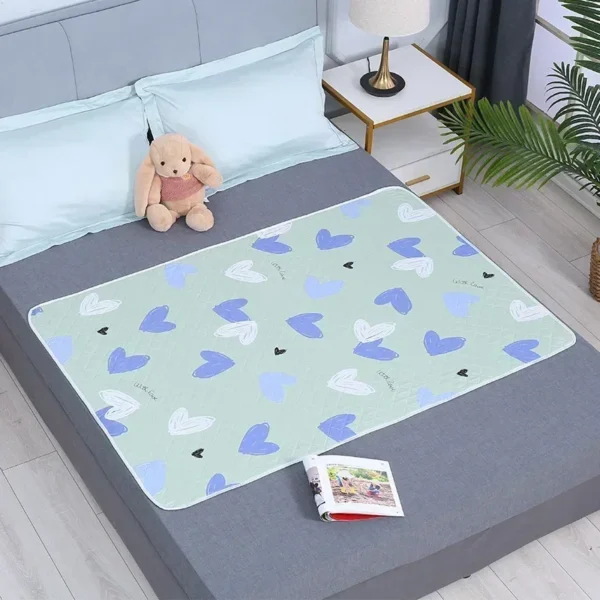 50*70cm Breathable Waterproof Washable Mattress Urine Mat for Baby Cute Cartoon Bed Protector Diaper Bedding Urine Pads Cloth - Image 16