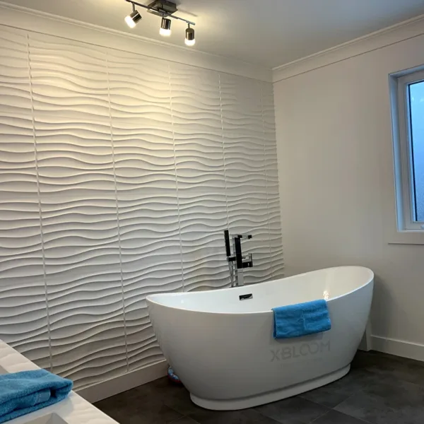 30x30cm house wall renovation geometric 3D wall panel non-self-adhesive 3D wall sticker art tile wallpaper room bathroom ceiling - Image 3