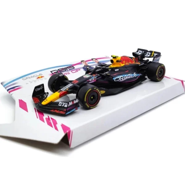 Bburago 1:43 2023 F1 Red Bull RB19 Alloy Car Formula Racing Diecast Model Toy Collection Gifts Verstappen Miami RB 19 - Image 8