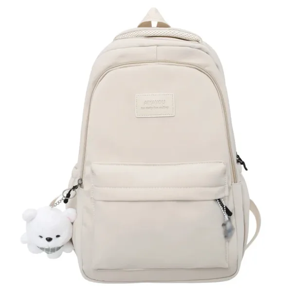 Trendy Waterproof College Backpack - Image 9