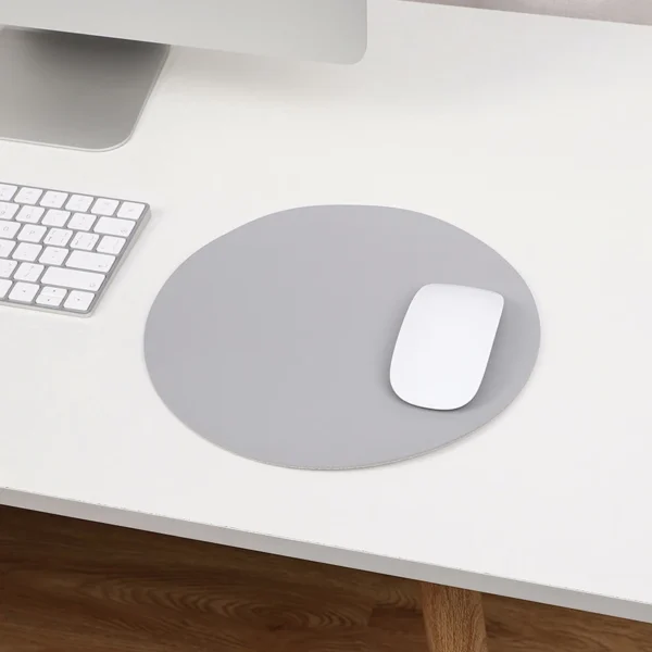 Waterproof PU Leather Mouse Pad Gaming Mouse Pad Simple Solid Color Antislip Computer Desk Accessories School Office Accessories - Image 7