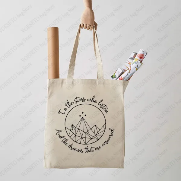 Velaris Pattern Tote Bag - Image 4