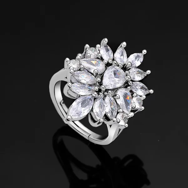 Bridal Droplet Jewelry Set - Image 5