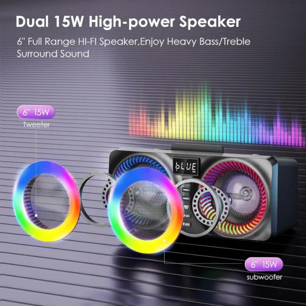 Karaoke Machine with Microphones - Image 3