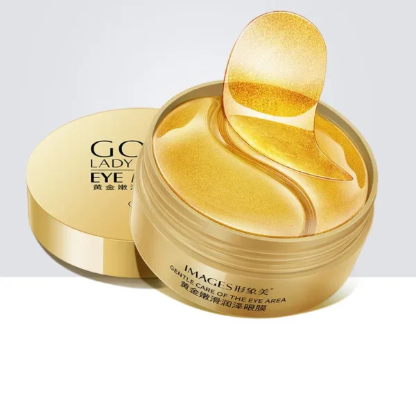 60Pcs Collagen Skincare Eye Mask Seaweed Golden Eye Patches Under Eye Bags Firming Dark Circles Korean Skin Care Products - Image 2