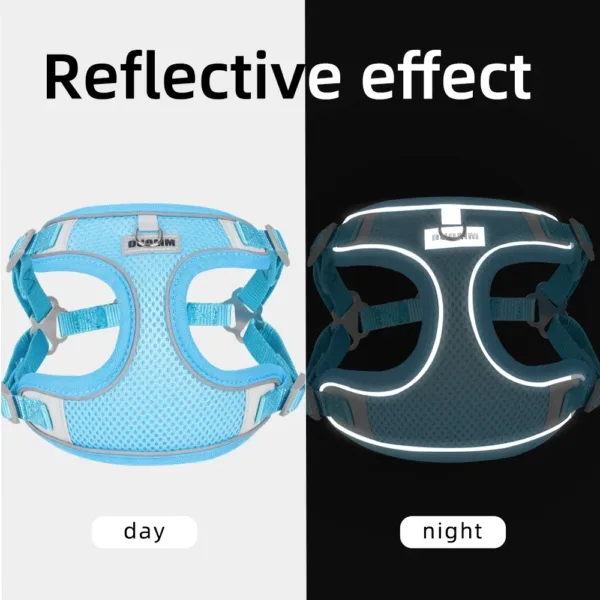 Dog Harness Leash Set for Small Medium Dog Cat Chest Strap Reflective Dog Clothes Vest Set Chihuahua Outdoor Walking Pet Supplie - Image 13