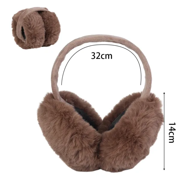 Winter Suede Plush Earmuffs